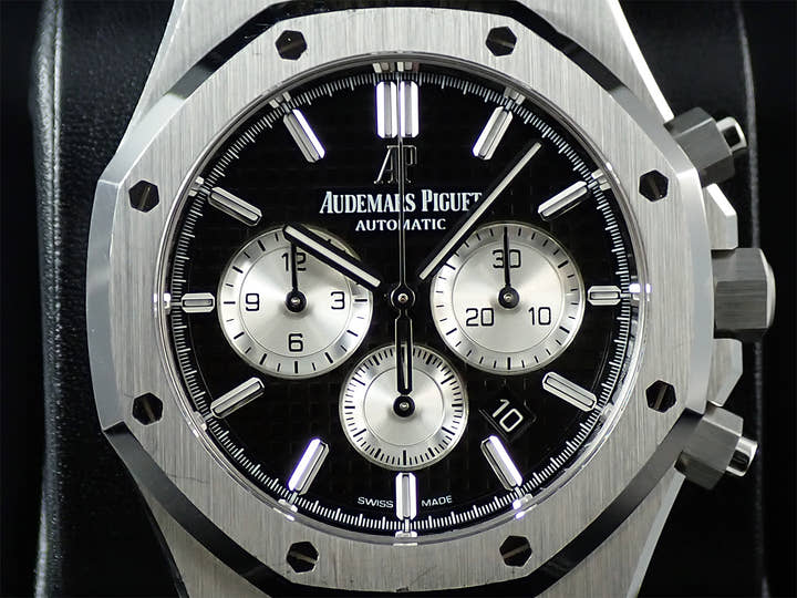 オーデマピゲ ロイヤルオーク クロノグラフ Ref.26331ST.OO.1220ST.02 ステンレススチール ブラック文字盤