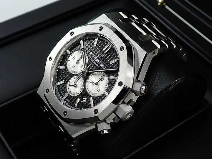 オーデマピゲ ロイヤルオーク クロノグラフ Ref.26331ST.OO.1220ST.02 ステンレススチール ブラック文字盤