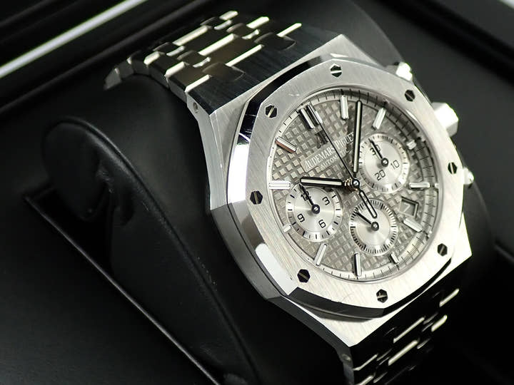 オーデマピゲ ロイヤルオーク クロノグラフ Ref.26315ST.OO.1256ST.02 ステンレススチール グレー文字盤