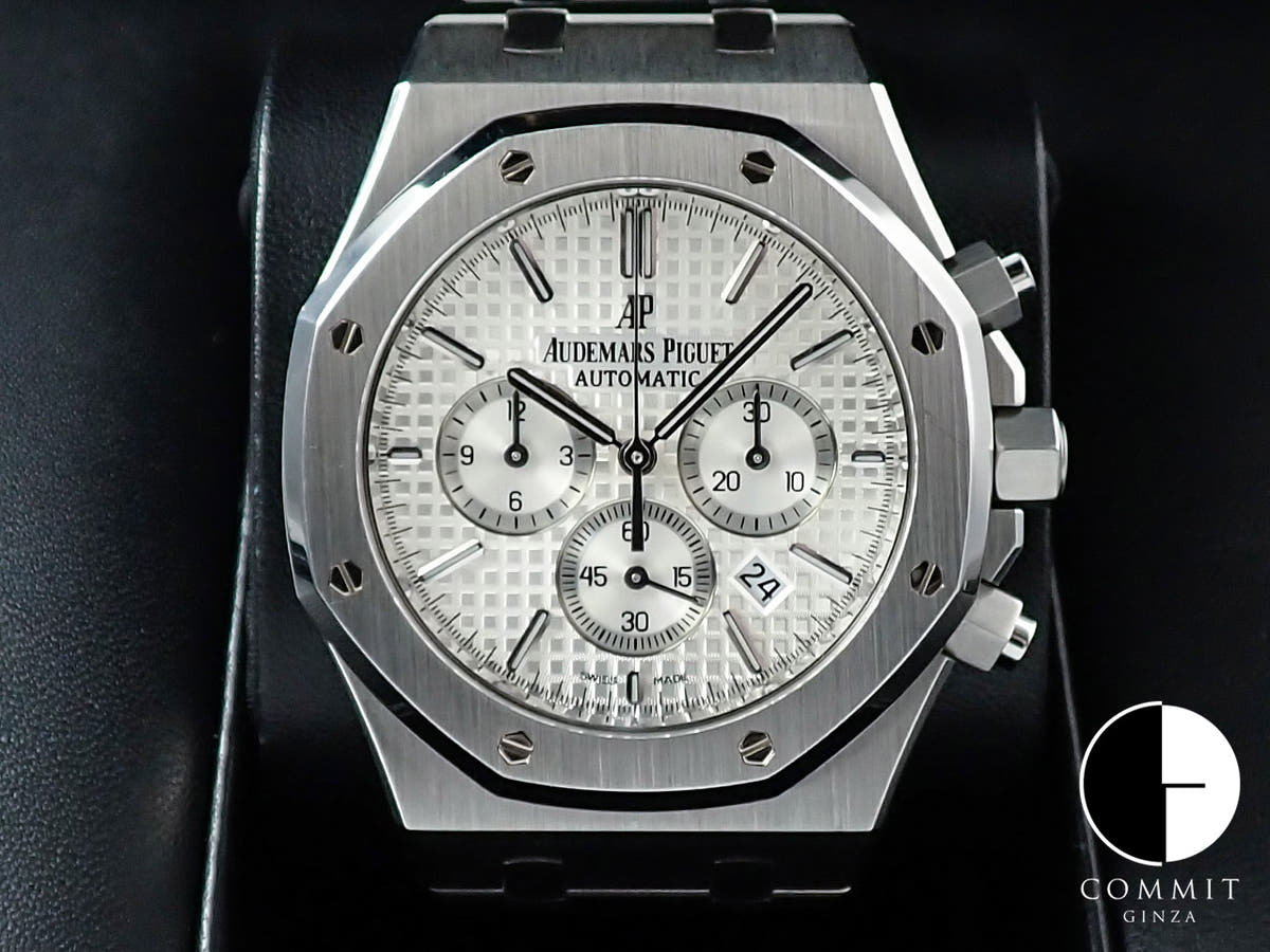 オーデマピゲ ロイヤルオーク クロノグラフ Ref.26320ST.OO.1220ST.02 シルバー文字盤 中古 K6965585