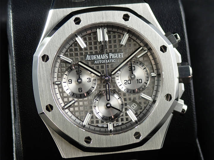 オーデマピゲ ロイヤルオーク クロノグラフ Ref.26315ST.OO.1256ST.02 ステンレススチール グレー文字盤