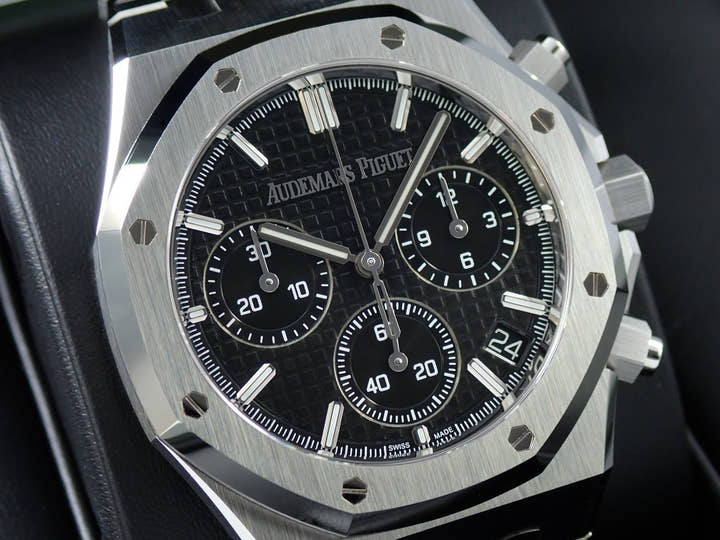 オーデマピゲ ロイヤルオーク クロノグラフ 50周年記念 Ref.26240ST.OO.1320ST.02 ステンレススチール ブラック文字盤