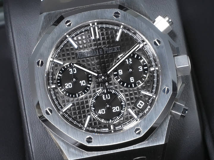 オーデマピゲ ロイヤルオーク クロノグラフ Ref.26240ST.OO.1320ST.06 ステンレススチール ブラック文字盤