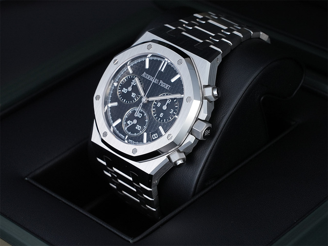 Audemars Piguet Royal Oak Chronograph Ref.26240ST.OO.1320ST.06 SS Black Dial