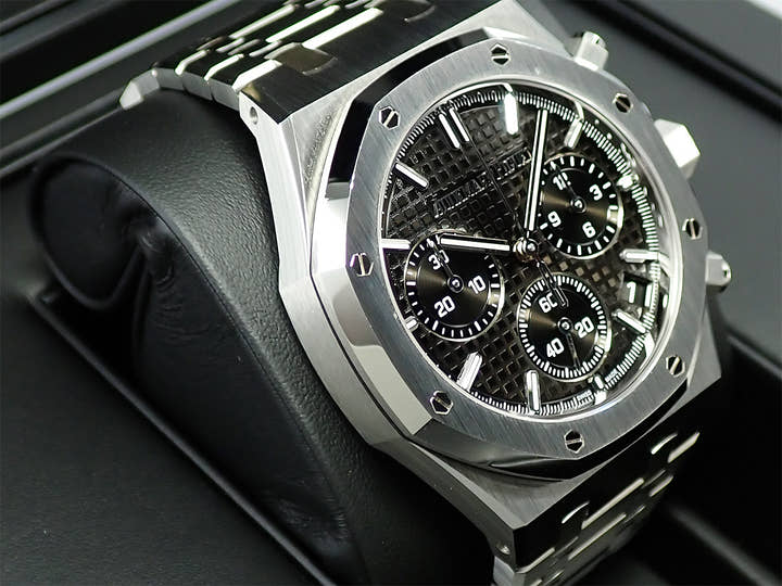 Audemars Piguet Royal Oak Chronograph 50th Anniversary Ref. 26240ST.OO.1320ST.02 Stainless Steel Black Dial