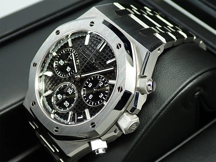 Audemars Piguet Royal Oak Chronograph 50th Anniversary Ref. 26240ST.OO.1320ST.02 Stainless Steel Black Dial