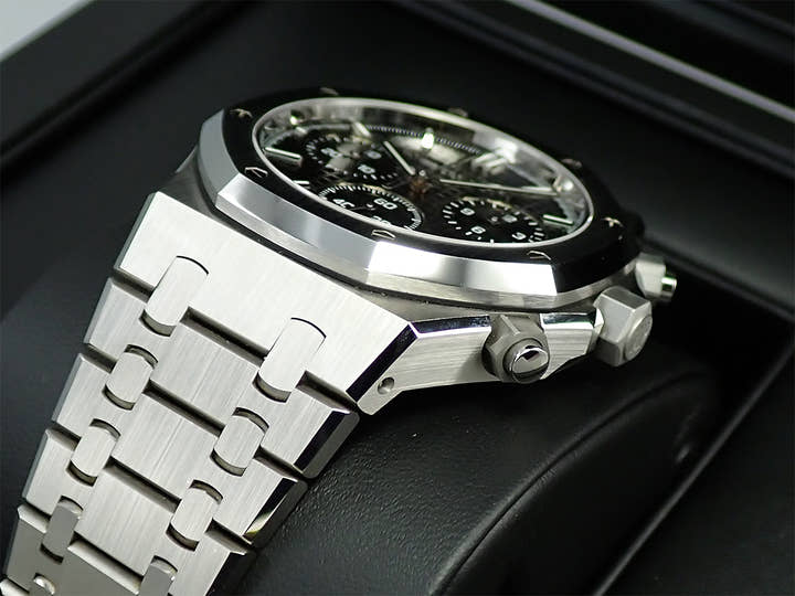 Audemars Piguet Royal Oak Chronograph 50th Anniversary Ref. 26240ST.OO.1320ST.02 Stainless Steel Black Dial