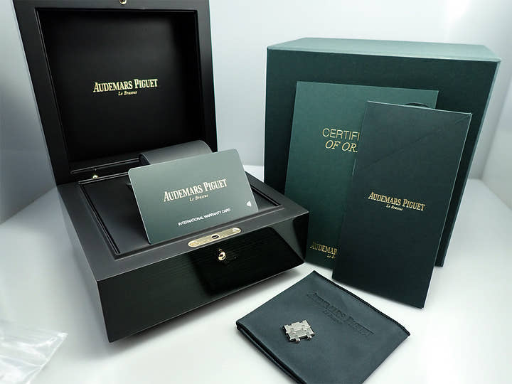 Audemars Piguet Royal Oak Chronograph 50th Anniversary Ref. 26240ST.OO.1320ST.02 Stainless Steel Black Dial