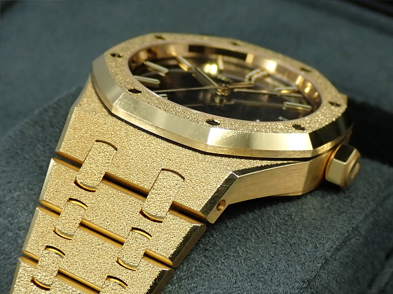 Audemars Piguet Royal Oak Frosted Gold Automatic &lt;Warranty, Box, etc.&gt;