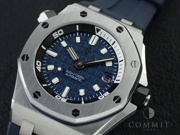 オーデマピゲ ロイヤルオーク オフショア ダイバー Ref.15720ST.OO.A027CA.01 ステンレススチール ブルー文字盤