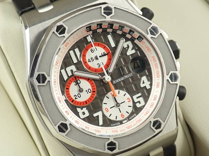 オーデマピゲ ロイヤルオーク オフショア クロノグラフ Ref.26175ST.OO.D003CU.01 ステンレススチール チャコールグレー文字盤