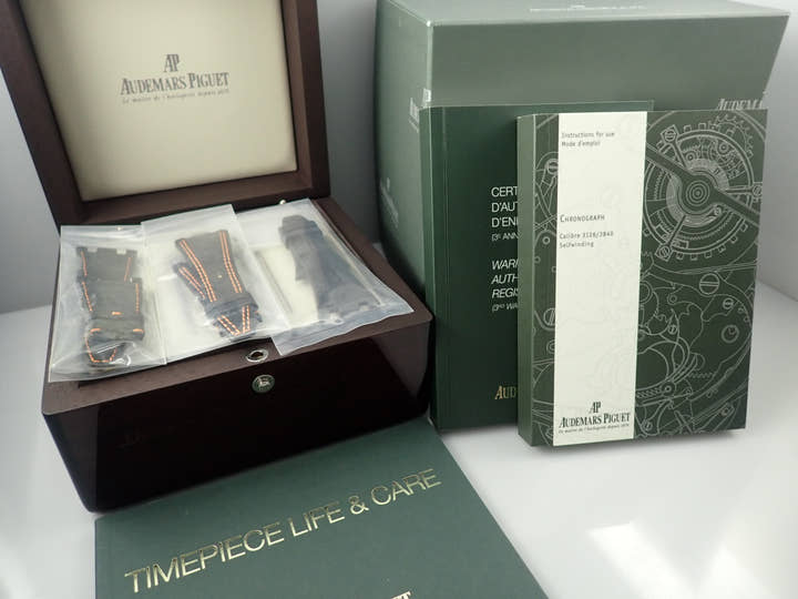 オーデマピゲ ロイヤルオーク オフショア クロノグラフ Ref.26175ST.OO.D003CU.01 ステンレススチール チャコールグレー文字盤