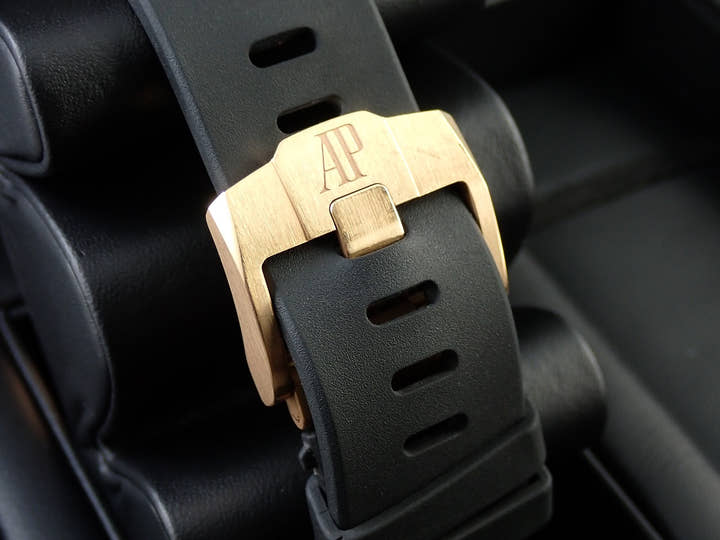 オーデマピゲ ロイヤルオーク オフショア クロノグラフ Ref.26420RO.OO.A002CA.01 ピンクゴールド ブラック文字盤