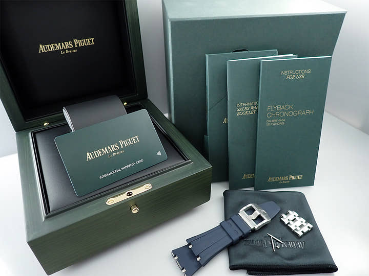 オーデマピゲ ロイヤルオーク オフショア クロノグラフ Ref.26238ST.OO.2000ST.01 ステンレススチール ブルー文字盤