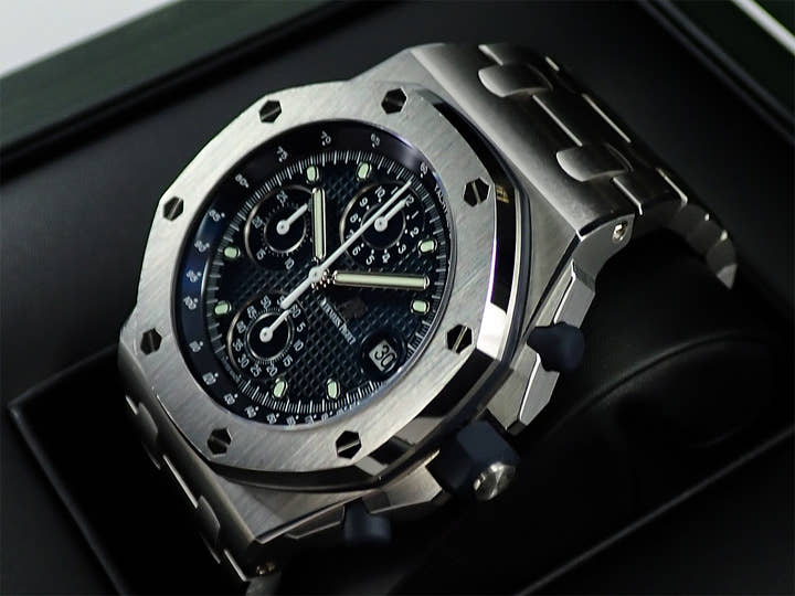 オーデマピゲ ロイヤルオーク オフショア クロノグラフ Ref.26238ST.OO.2000ST.01 ステンレススチール ブルー文字盤