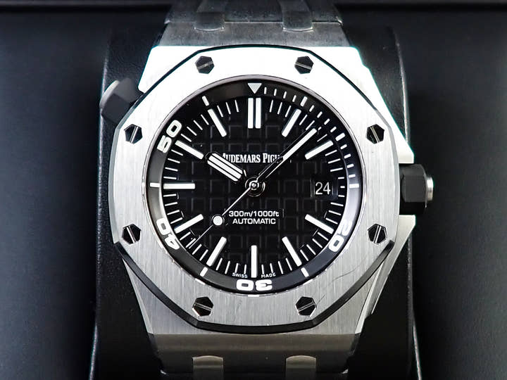 オーデマピゲ ロイヤルオーク オフショア ダイバー Ref.15710ST.OO.A002CA.01 ステンレススチール ブラック文字盤