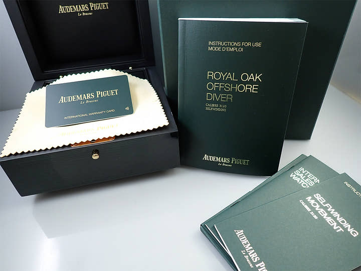 オーデマピゲ ロイヤルオーク オフショア ダイバー Ref.15710ST.OO.A002CA.01 ステンレススチール ブラック文字盤