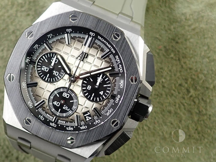 オーデマピゲ ロイヤルオーク オフショア クロノグラフ Ref.26420SO.OO.A600CA.01 ステンレススチール スモークブラウン文字盤