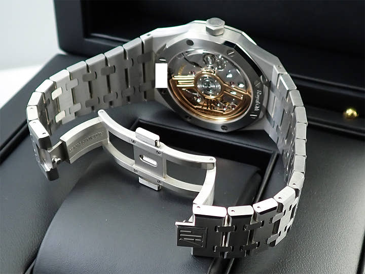 オーデマピゲ ロイヤルオーク Ref.15500ST.OO.1220ST.03 ステンレススチール ブラック文字盤