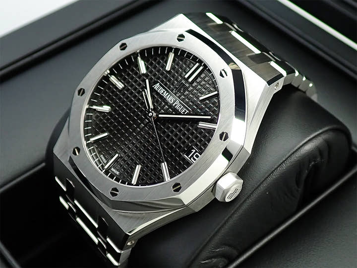 オーデマピゲ ロイヤルオーク Ref.15500ST.OO.1220ST.03 ステンレススチール ブラック文字盤