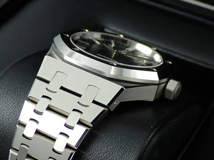 オーデマピゲ ロイヤルオーク Ref.15450ST.OO.1256ST.03 ステンレススチール ブルー文字盤