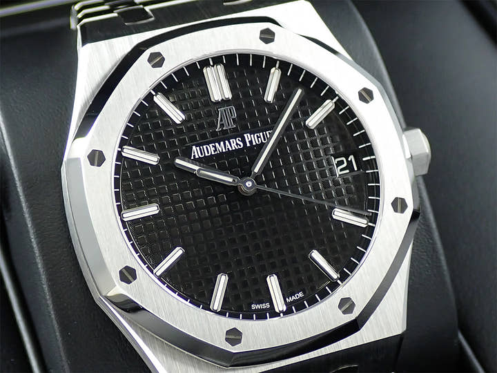 オーデマピゲ ロイヤルオーク Ref.15500ST.OO.1220ST.03 ステンレススチール ブラック文字盤