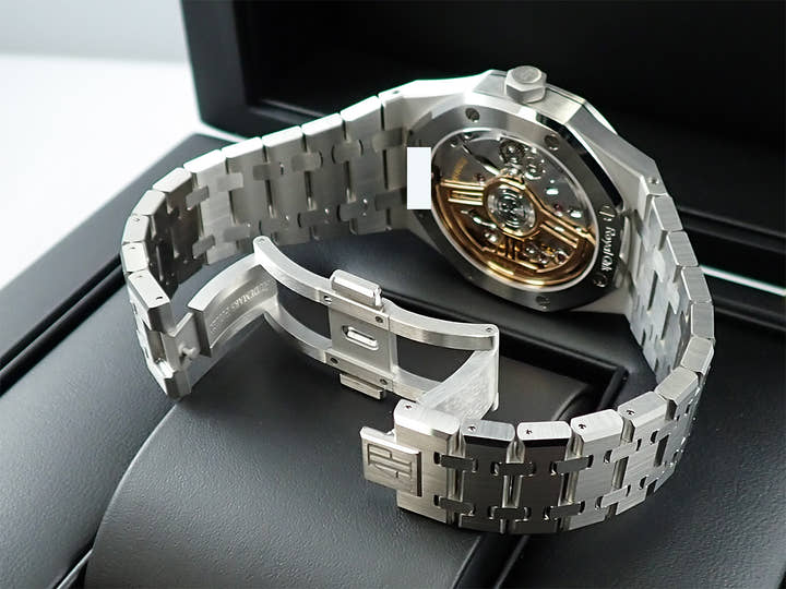 オーデマピゲ ロイヤルオーク Ref.15500ST.OO.1220ST.03 ステンレススチール ブラック文字盤