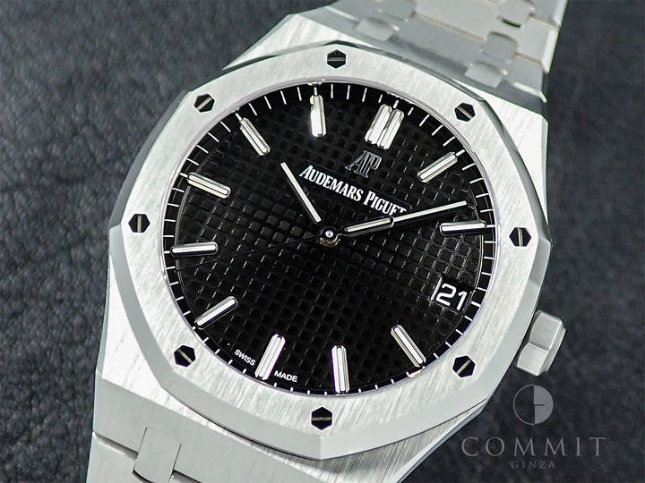 オーデマピゲ ロイヤルオーク Ref.15500ST.OO.1220ST.03 ステンレススチール ブラック文字盤