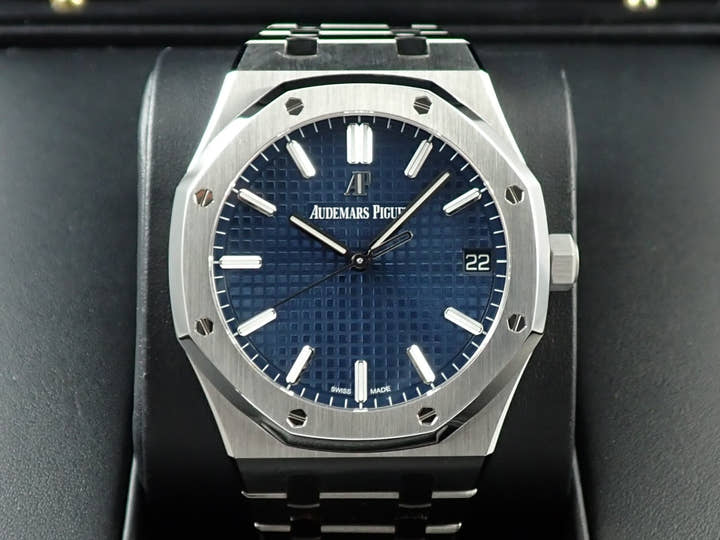 オーデマピゲ ロイヤルオーク Ref.15500ST.OO.1220ST.01 ステンレススチール ブルー文字盤