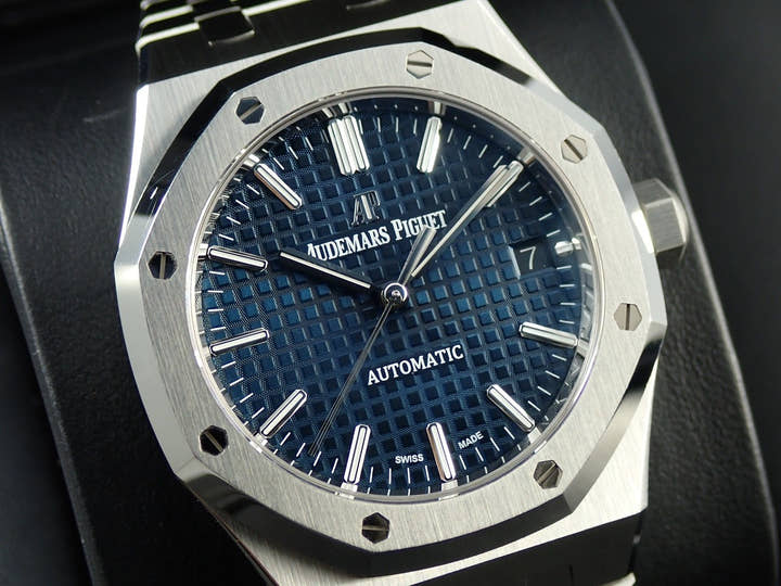 オーデマピゲ ロイヤルオーク Ref.15450ST.OO.1256ST.03 ステンレススチール ブルー文字盤