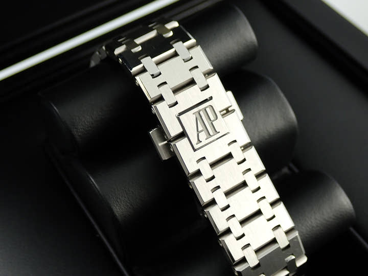 オーデマピゲ ロイヤルオーク Ref.15450ST.OO.1256ST.03 ステンレススチール ブルー文字盤