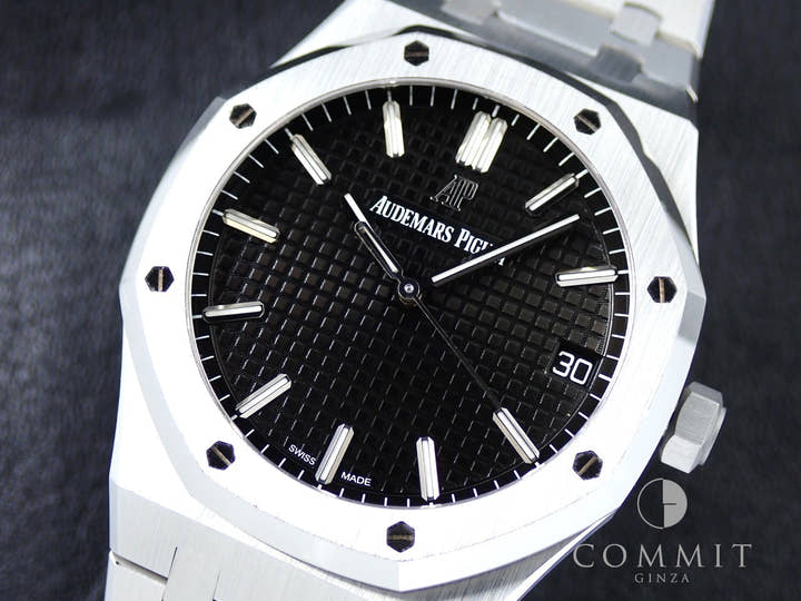 オーデマピゲ ロイヤルオーク Ref.15500ST.OO.1220ST.03 ステンレススチール ブラック文字盤
