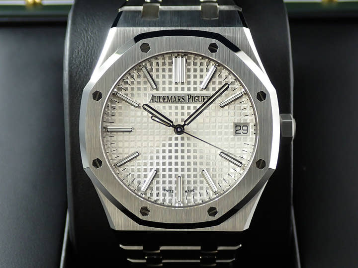 Audemars Piguet Royal Oak 50th Anniversary Ref. 15510ST.OO.1320ST.03 Stainless Steel Silver Dial