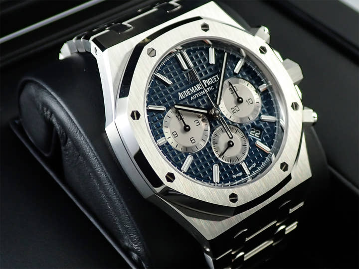 オーデマピゲ ロイヤルオーク クロノグラフ Ref.26331ST.OO.1220ST.01 ステンレススチール ブルー文字盤