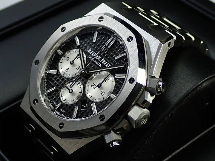 オーデマピゲ ロイヤルオーク クロノグラフ Ref.26331ST.OO.1220ST.02 ステンレススチール ブラック文字盤
