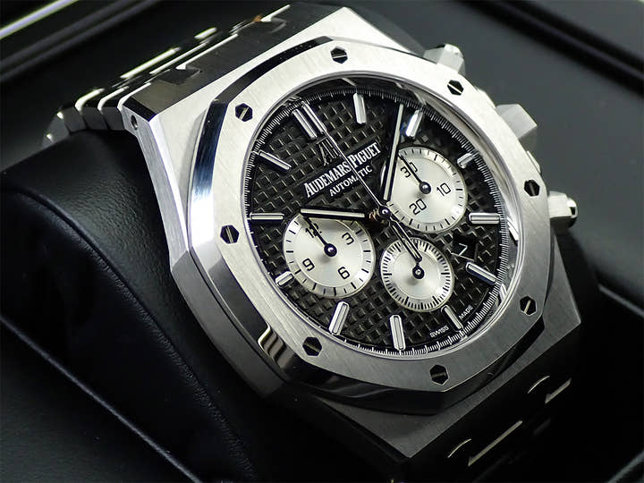 オーデマピゲ ロイヤルオーク クロノグラフ Ref.26331ST.OO.1220ST.02 ステンレススチール ブラック文字盤