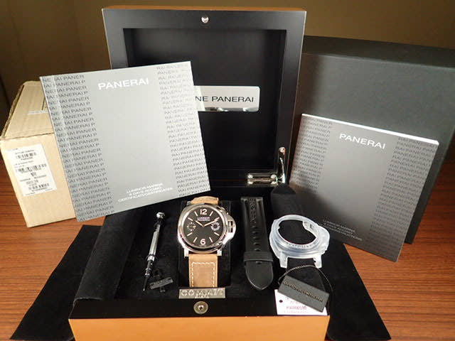 パネライ ルミノール Ref.PAM00590 ブラック文字盤 中古 ruminor-10