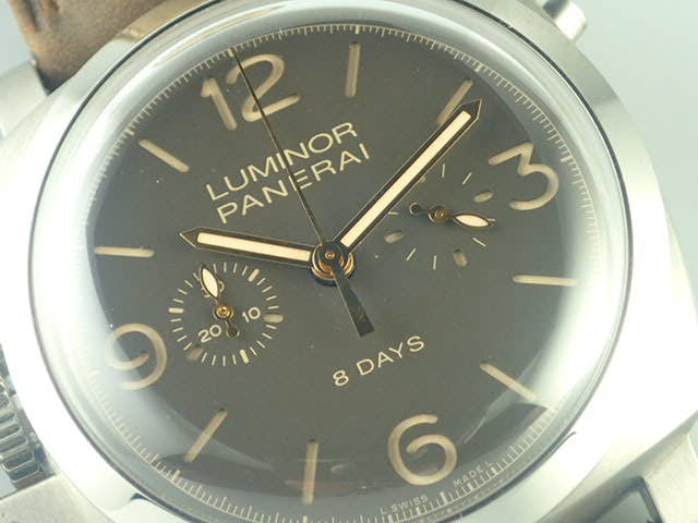パネライ ルミノール Ref.PAM00579 ブラック文字盤 中古 ruminor-11