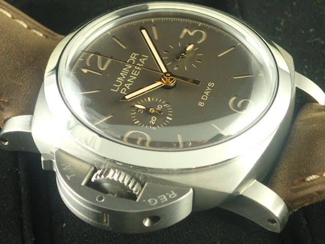 パネライ ルミノール Ref.PAM00579 ブラック文字盤 中古 ruminor-11
