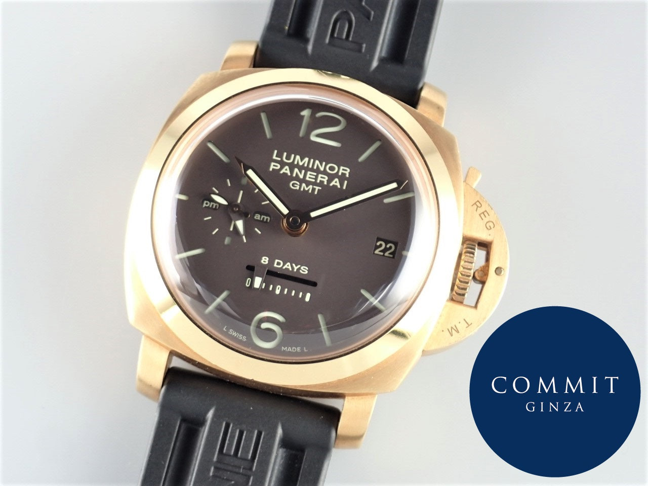 Panerai Luminor 1950 8 Days GMT &lt;Warranty, Box, etc.&gt;