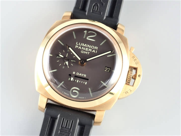 パネライ ルミノール Ref.PAM00289 ブラウン文字盤 中古 ruminor-14