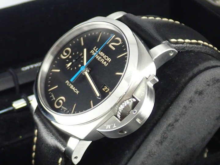 パネライ ルミノール Ref.PAM00524 ブラック文字盤 中古 ruminor-15