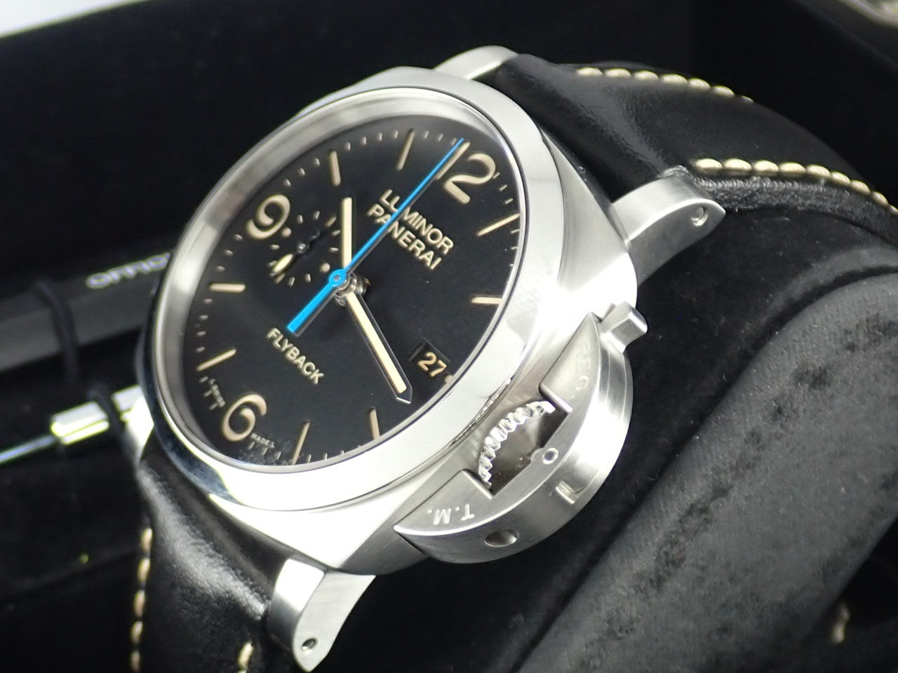 パネライ ルミノール 1950 3デイズ クロノ フライバック 44mm SS PAM00524