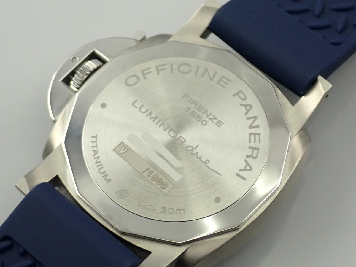 パネライ ルミノール ドゥエ Ref.PAM00926 ブルー文字盤 中古 MP3W6TW5
