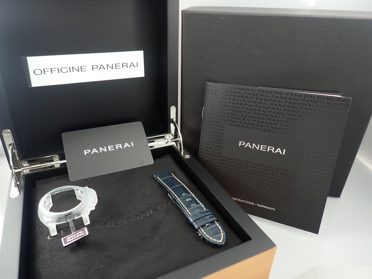 パネライ ルミノール ドゥエ Ref.PAM00926 ブルー文字盤 中古 MP3W6TW5