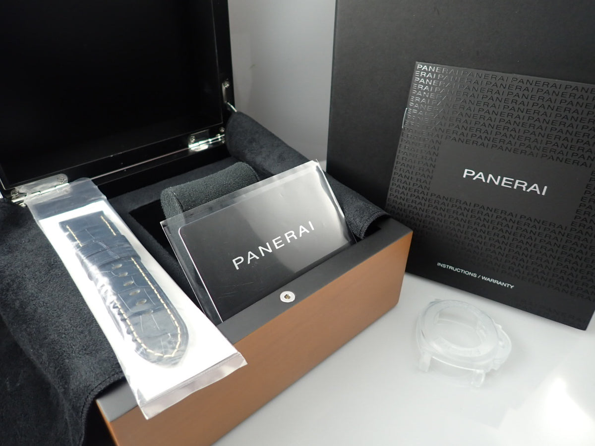 パネライ ルミノール ドゥエ GMT Ref.PAM00964 ブルー文字盤 美品 K9988330