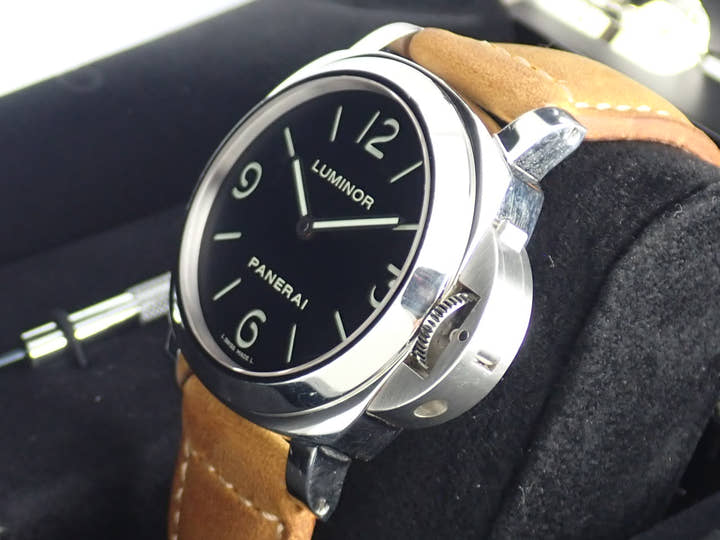 パネライ ルミノール Ref.PAM00112 ブラック文字盤 中古 ruminor-16