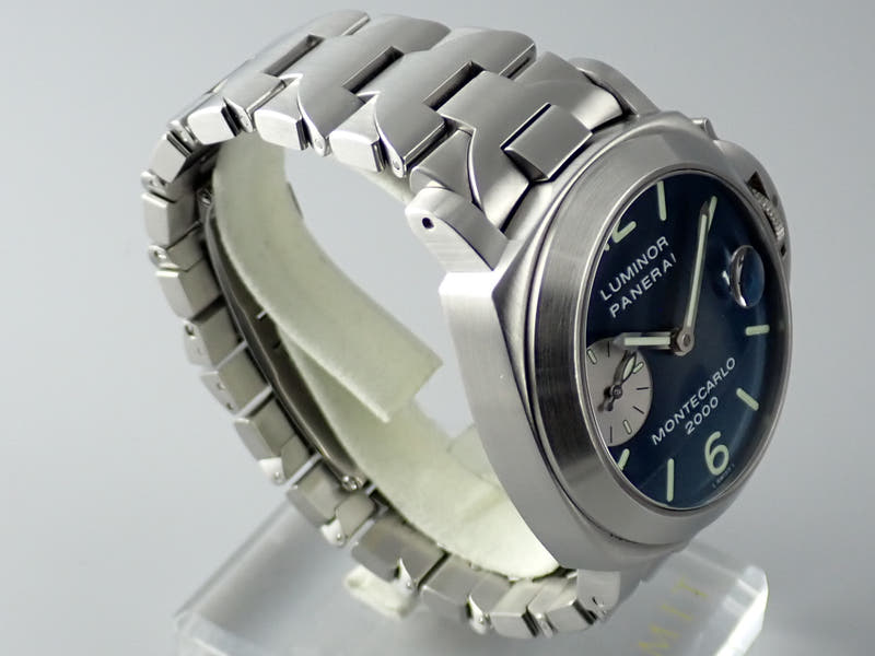 パネライ ルミノール Ref.PAM00081 ブルー文字盤 中古 ruminor-17