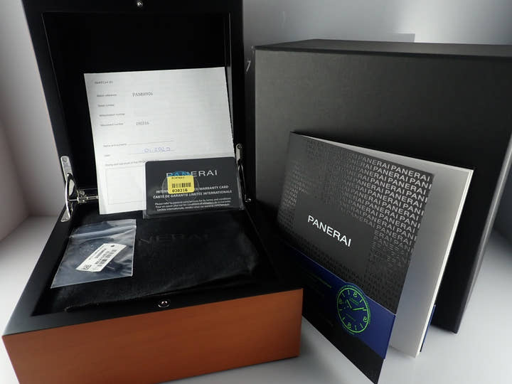 パネライ ルミノール Ref.PAM00926 ブルー文字盤 中古 ruminor-18