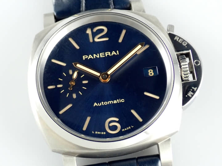 パネライ ルミノール Ref.PAM00926 ブルー文字盤 中古 ruminor-18